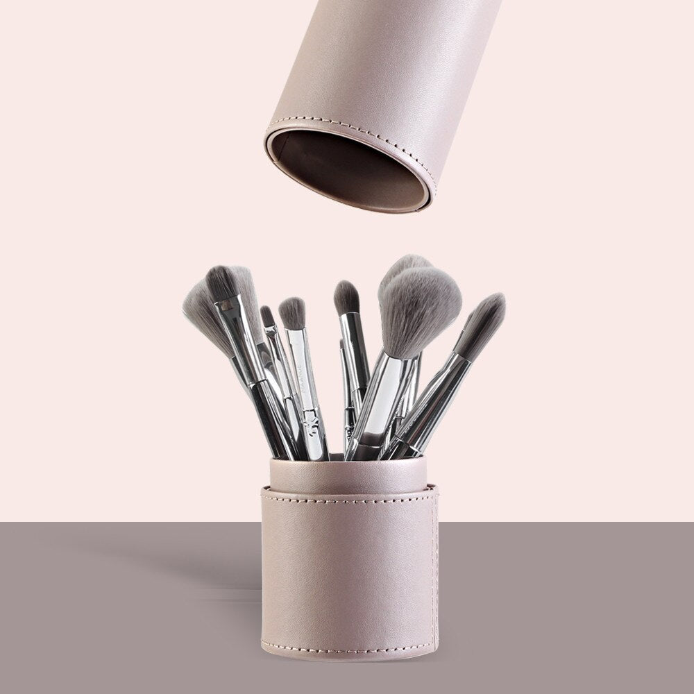 PU Round Cosmetic Brush
