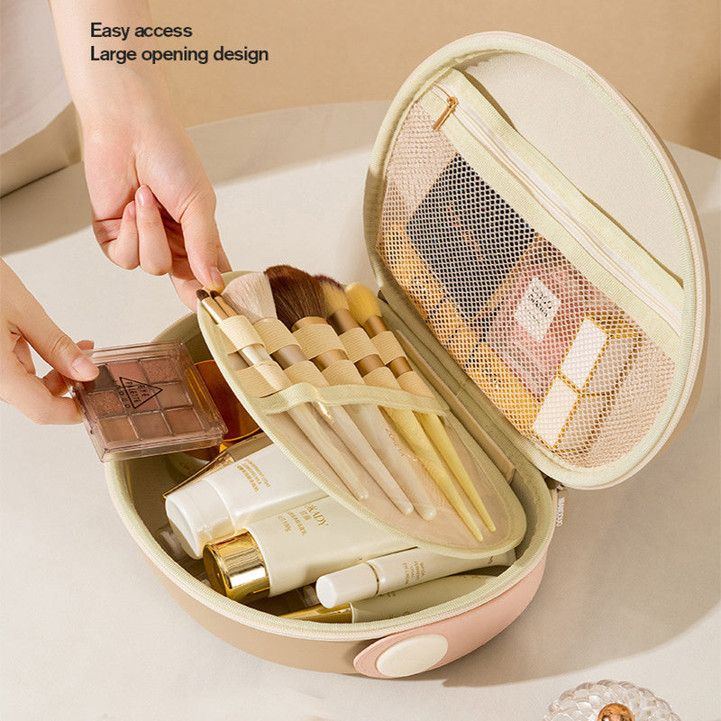 Dopamine-color Shell-shape Cosmetic Bag