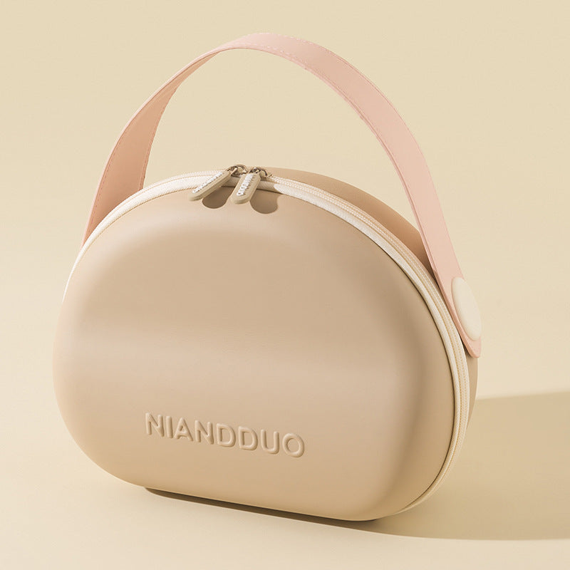Dopamine-color Shell-shape Cosmetic Bag