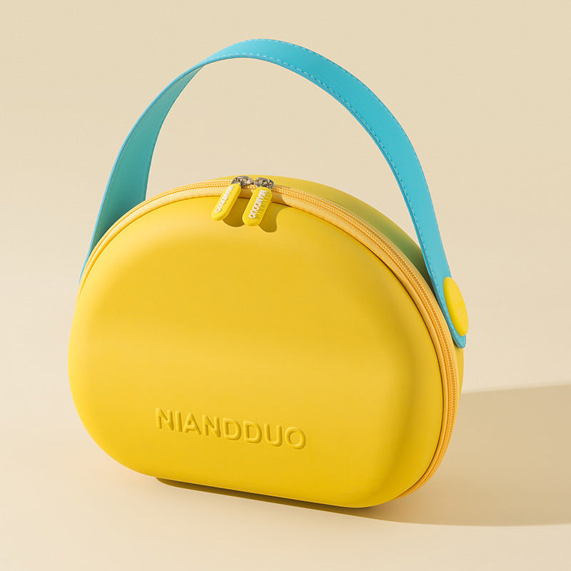 Dopamine-color Shell-shape Cosmetic Bag