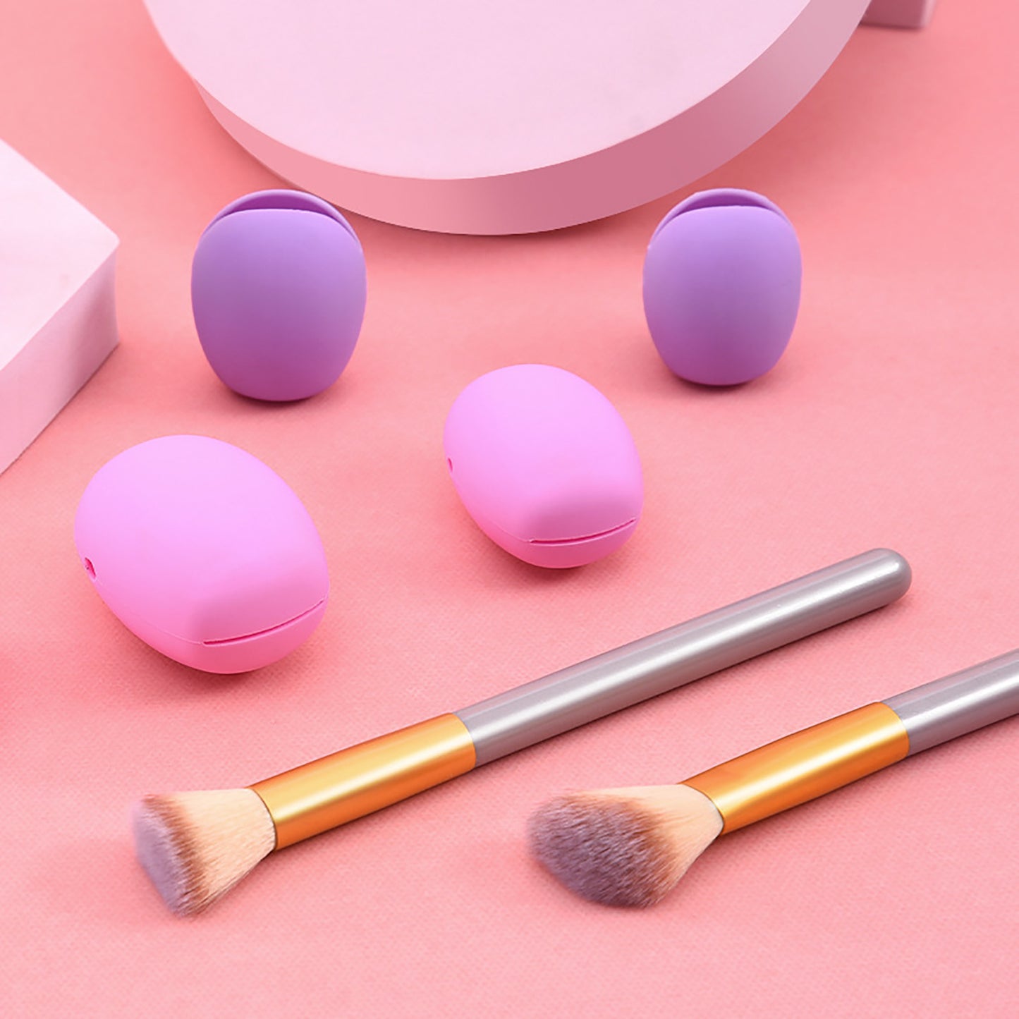 Dust Proof Silicone Cosmetic Brush