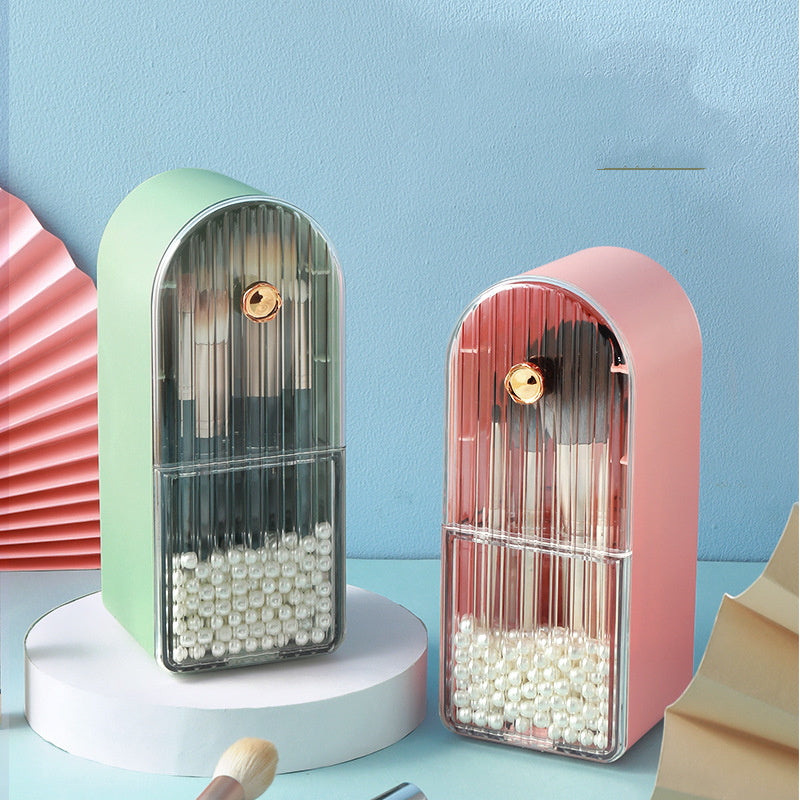 Beauty Brush Dustproof Cosmetic Storage Box