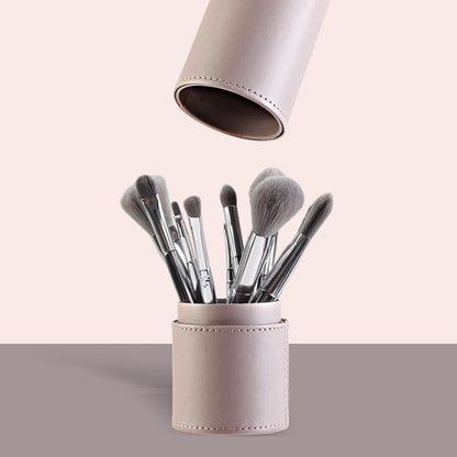 PU Round Cosmetic Brush
