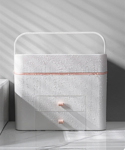 Large Capacity with Mirror Cosmetic Bag