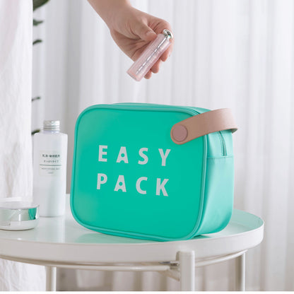 PURDORED 1 Pc Women Clear Cosmetic Bag