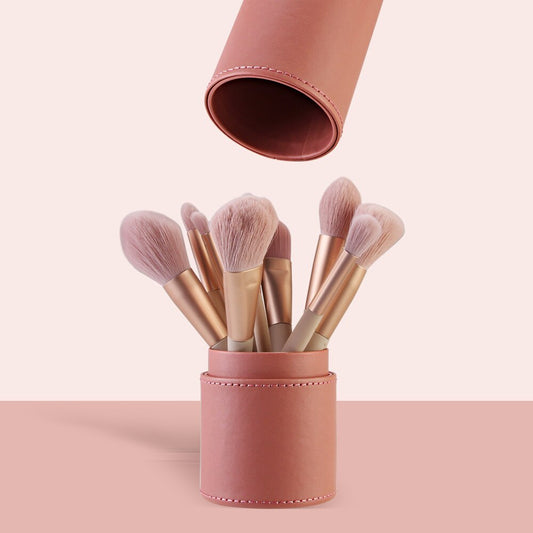 PU Round Cosmetic Brush