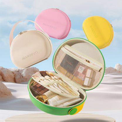 Dopamine-color Shell-shape Cosmetic Bag