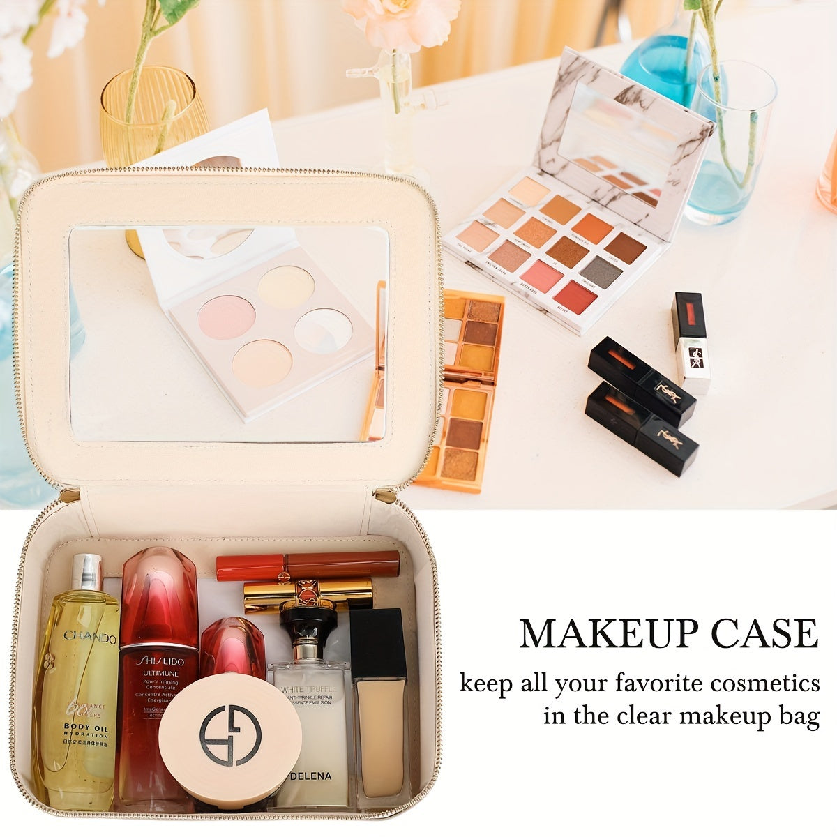 Clear Makeup Bag For Traveling