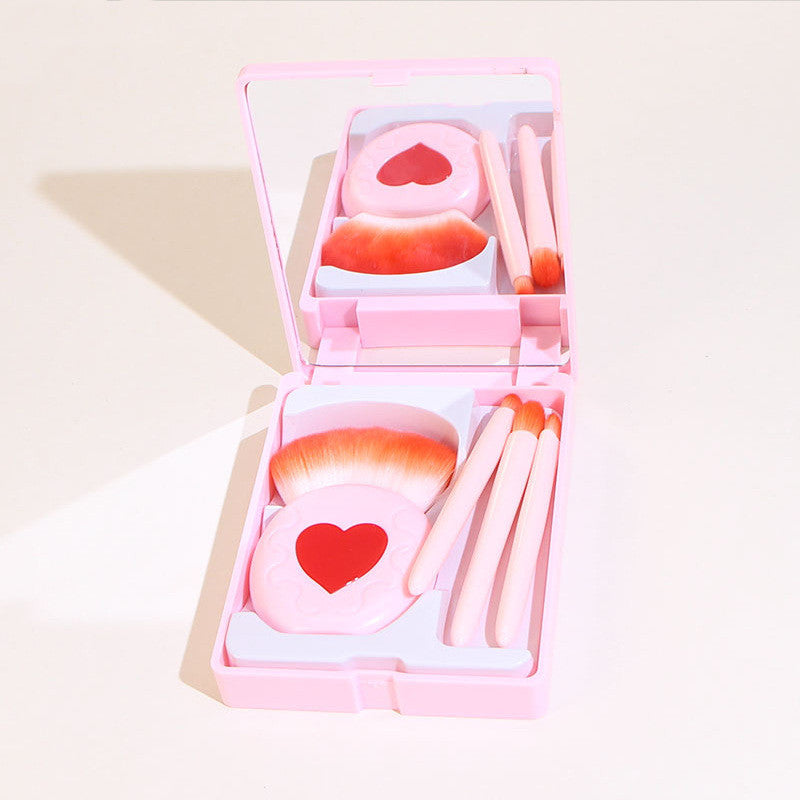 4 Cosmetic Brush Sets With Mirrors