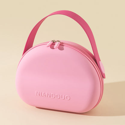 Dopamine-color Shell-shape Cosmetic Bag