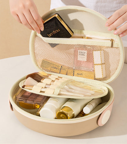 Dopamine-color Shell-shape Cosmetic Bag