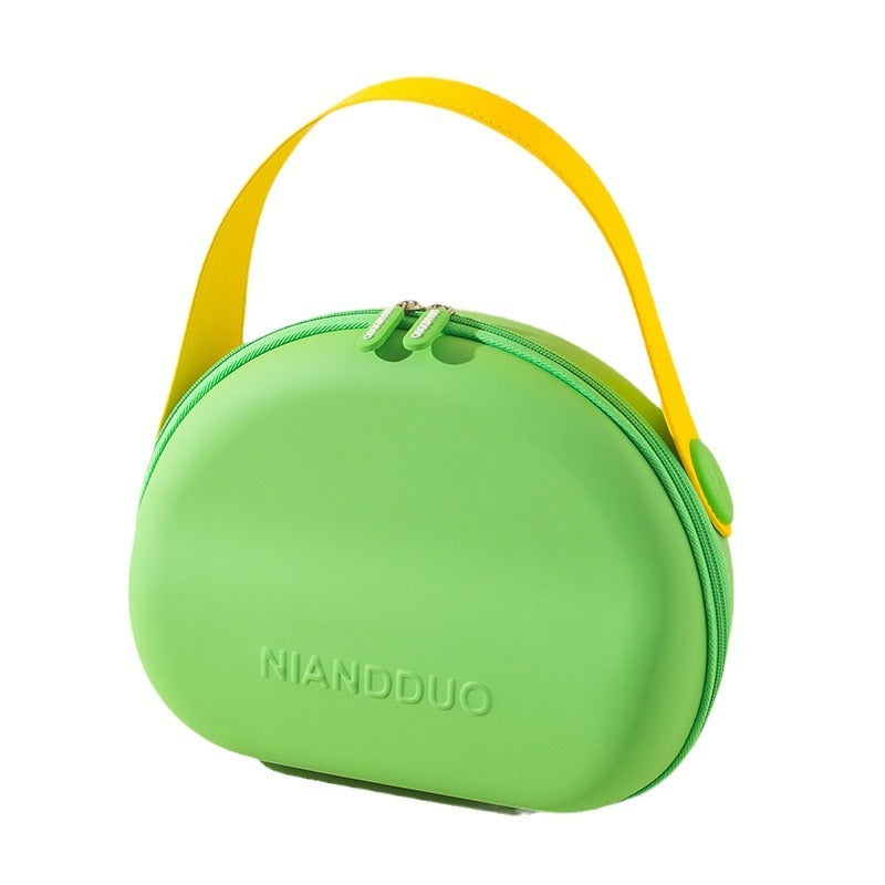 Dopamine-color Shell-shape Cosmetic Bag